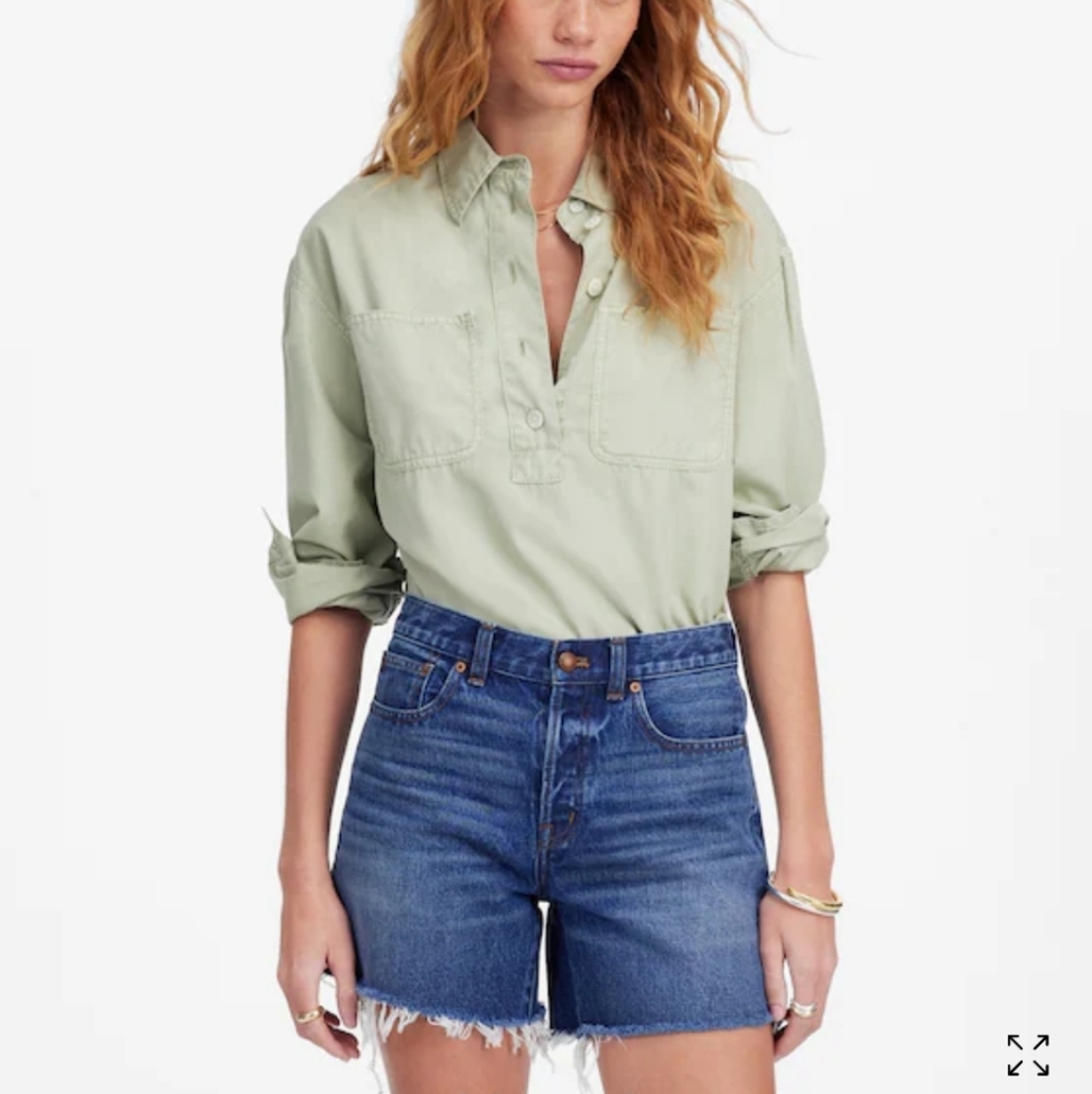 Madewell The Brynn Long Short Size 23 NWT